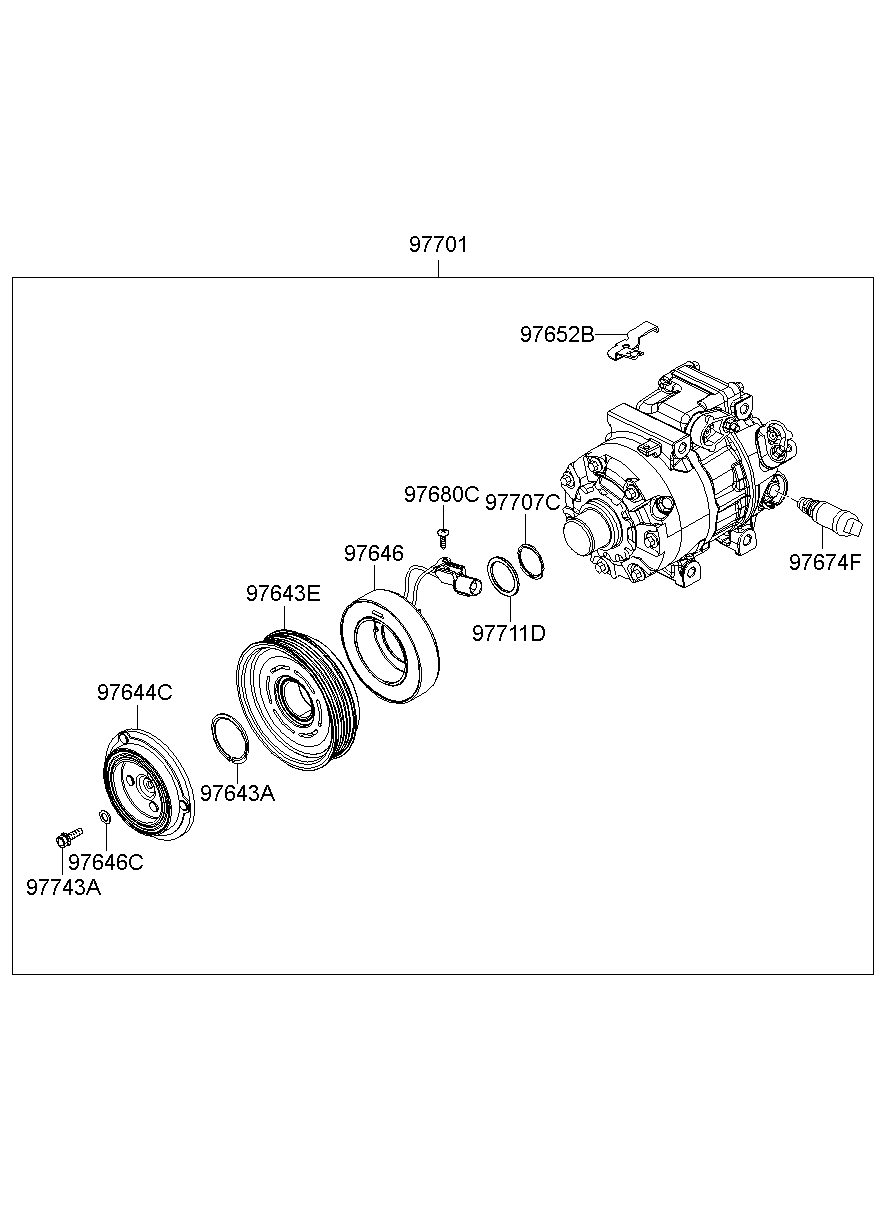 Aircon System Cooler Line