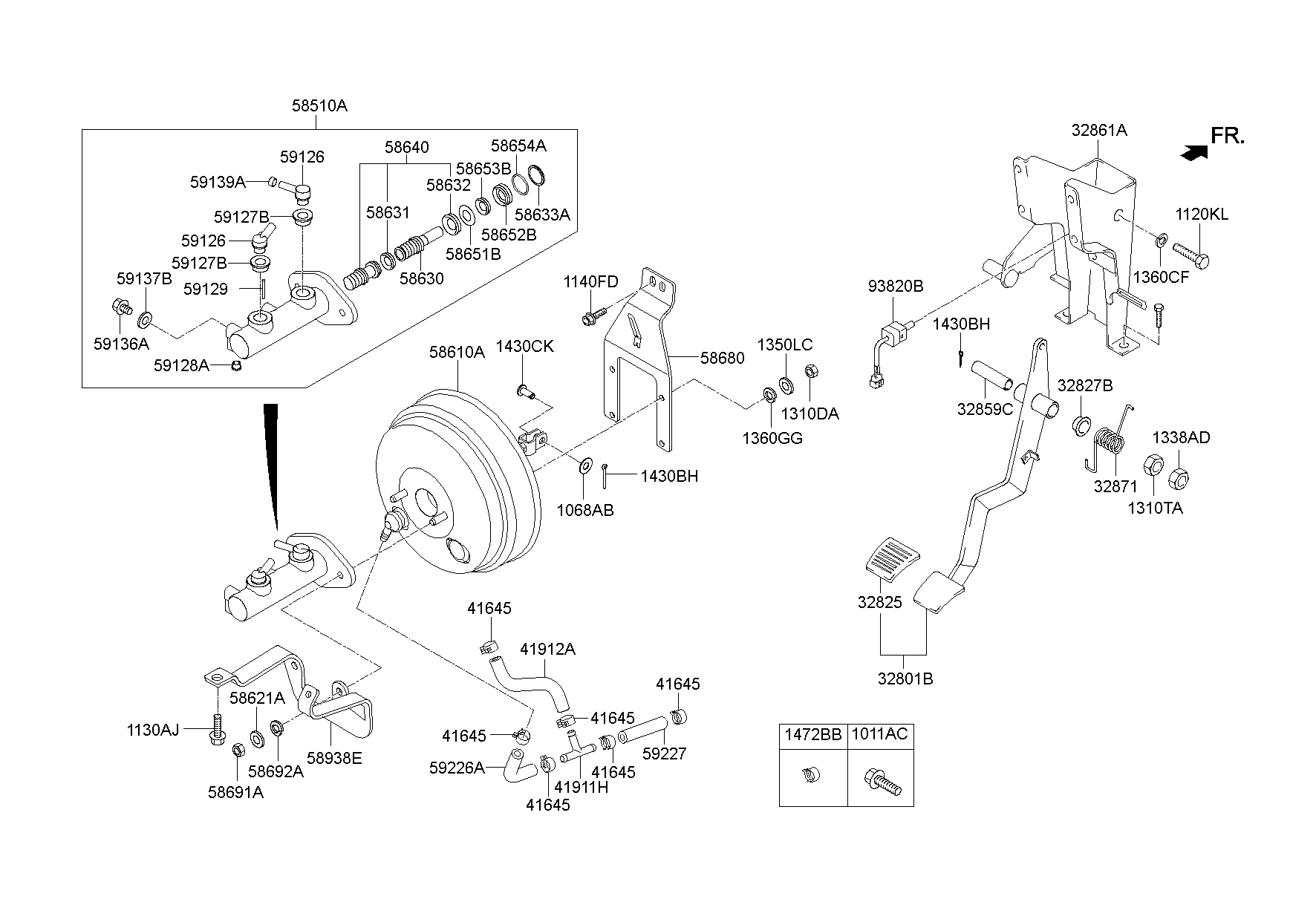 Brake Booster Cylinder