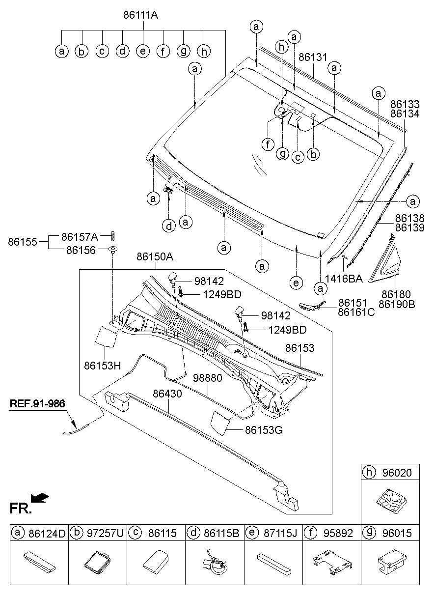 Windshield Glass