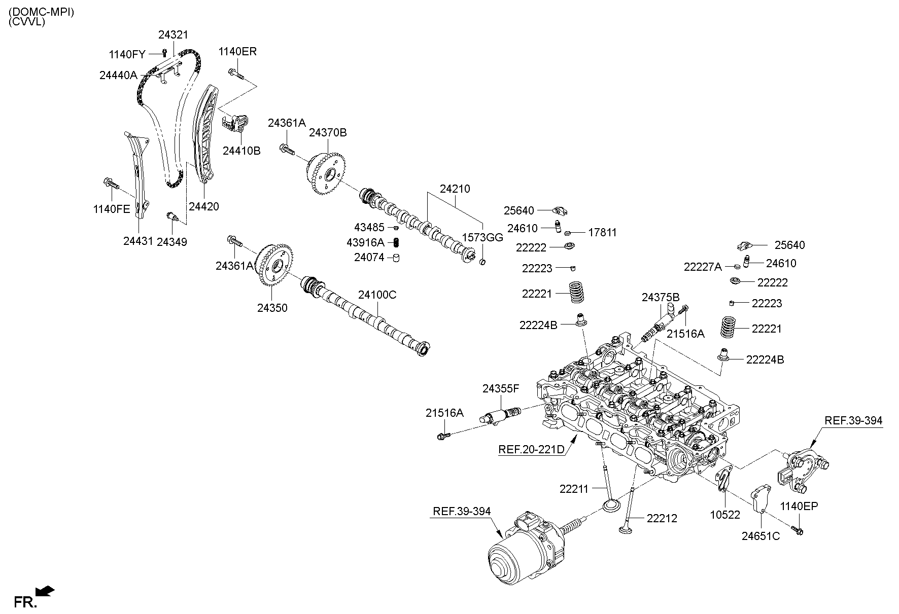 Camshaft & Valve