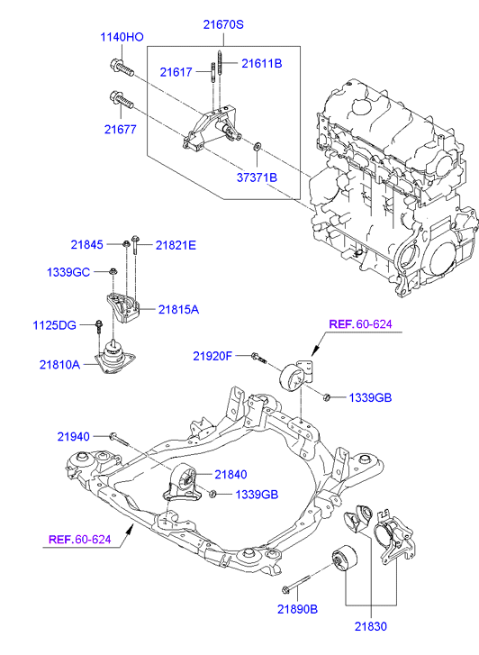 Engine Transaxle Mounting