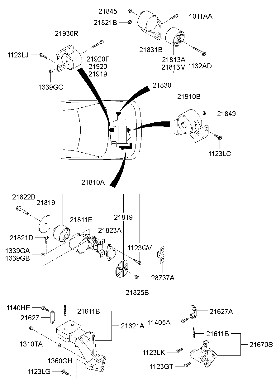 Engine Transaxle Mounting