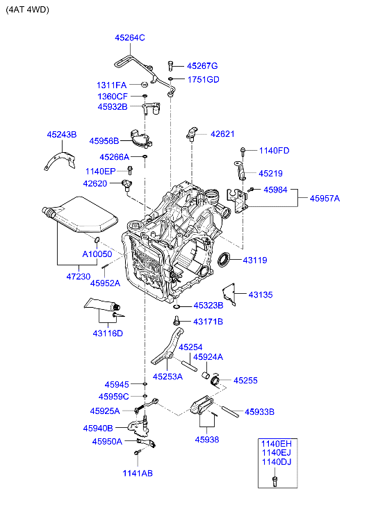 Auto Transmission Case