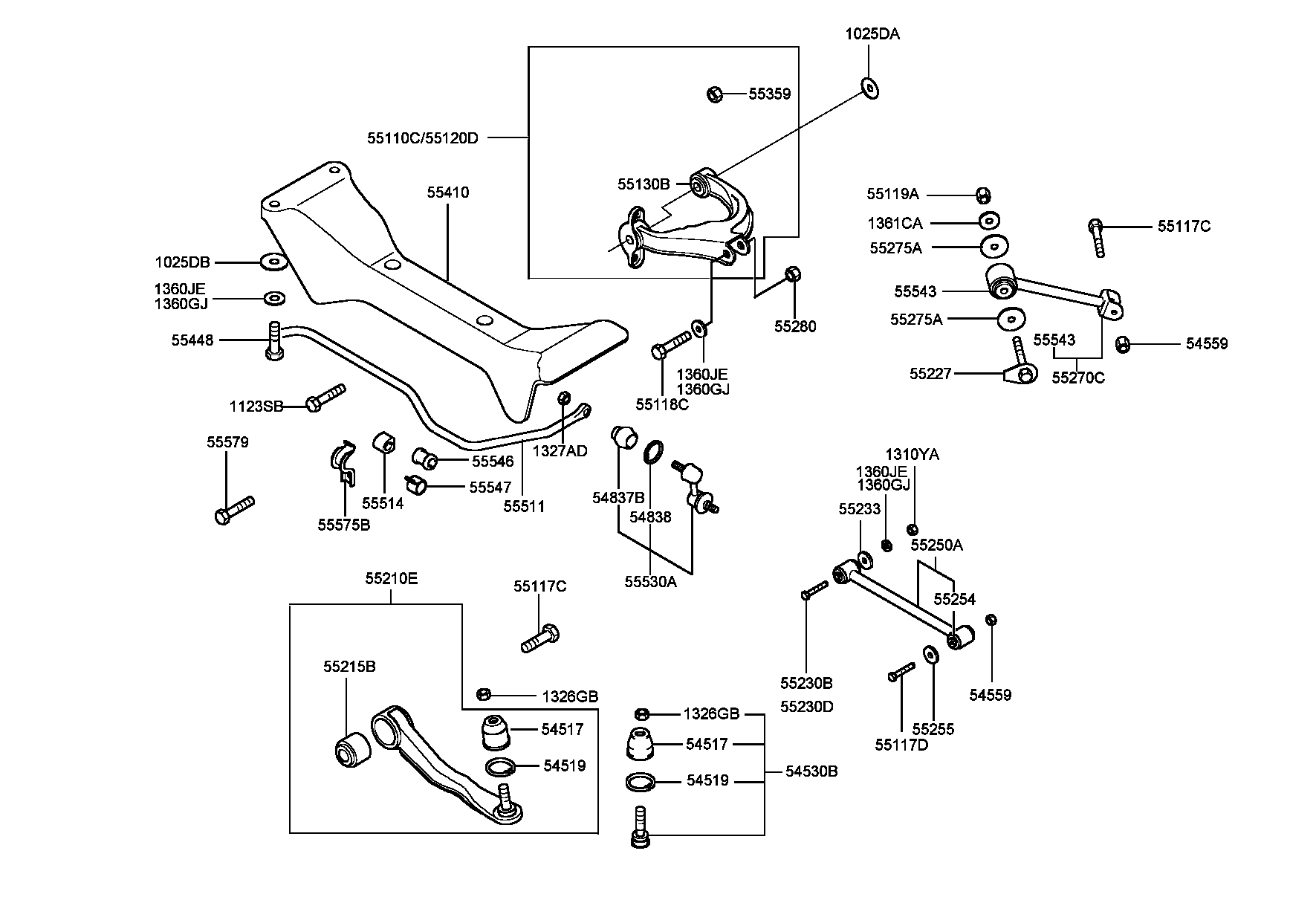 Rear Suspension Control Arm