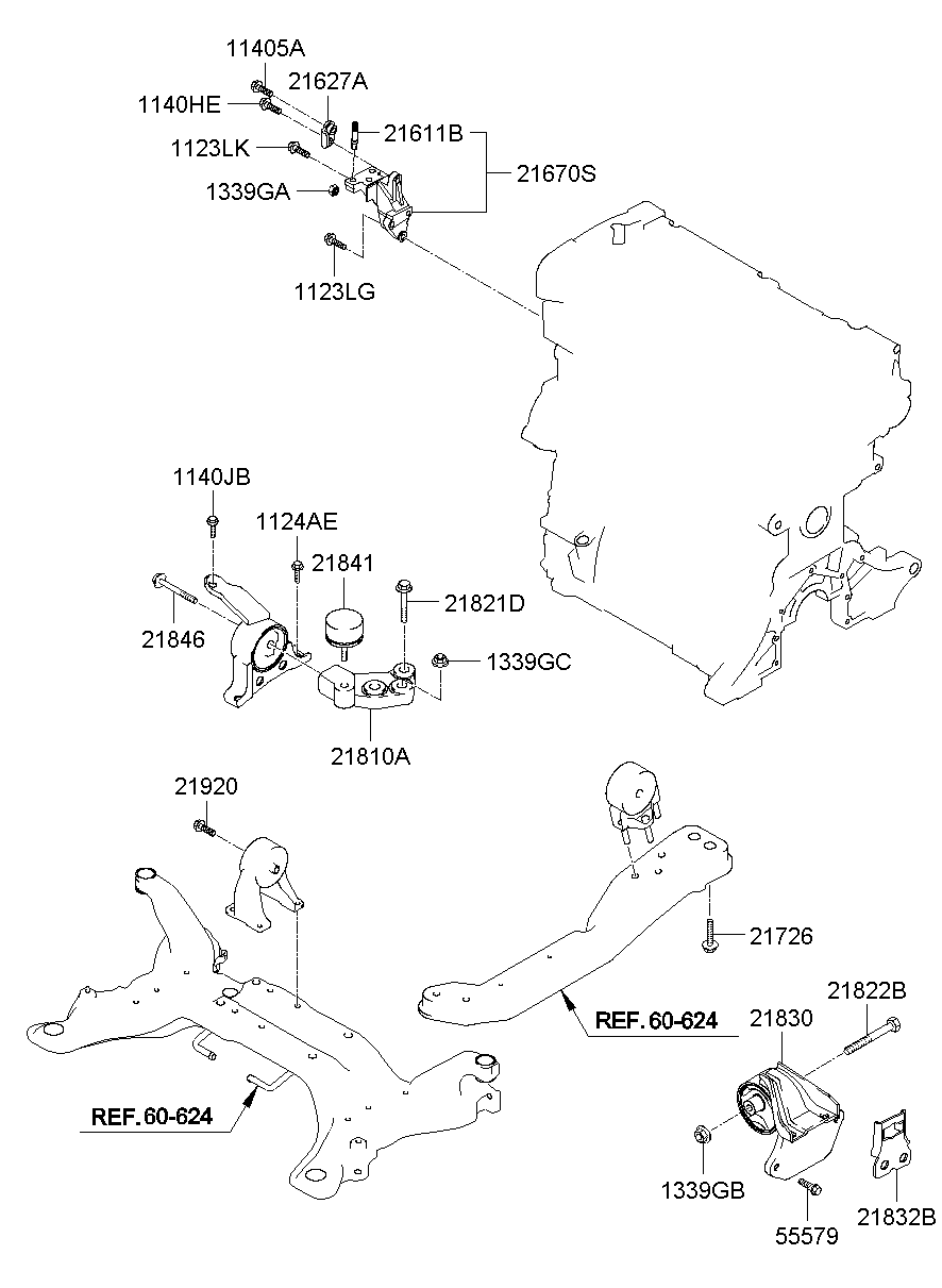 Engine Transaxle Mounting