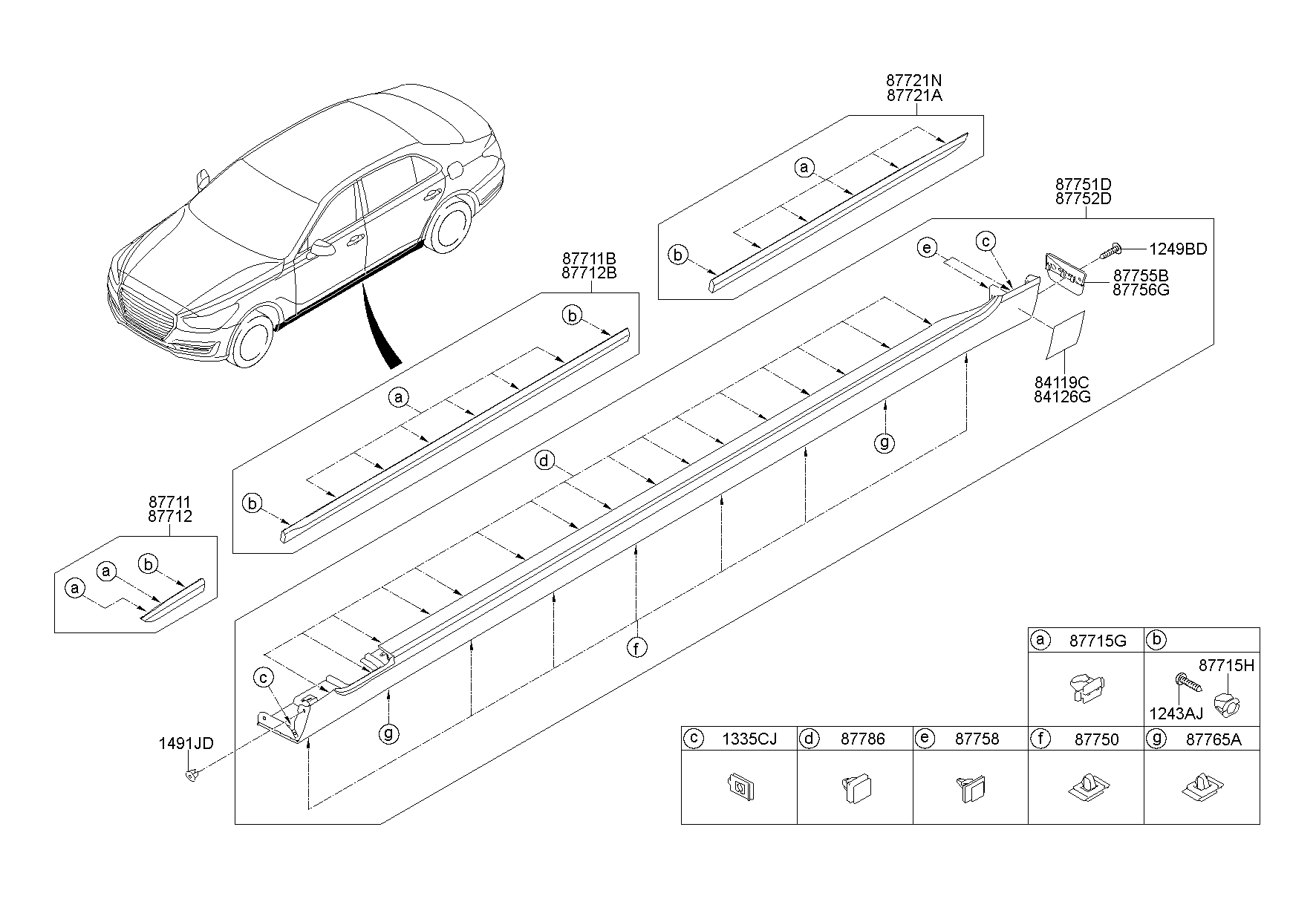 Body Side Moulding