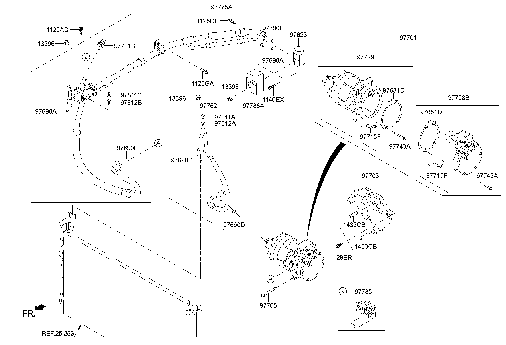 Aircon System Cooler Line