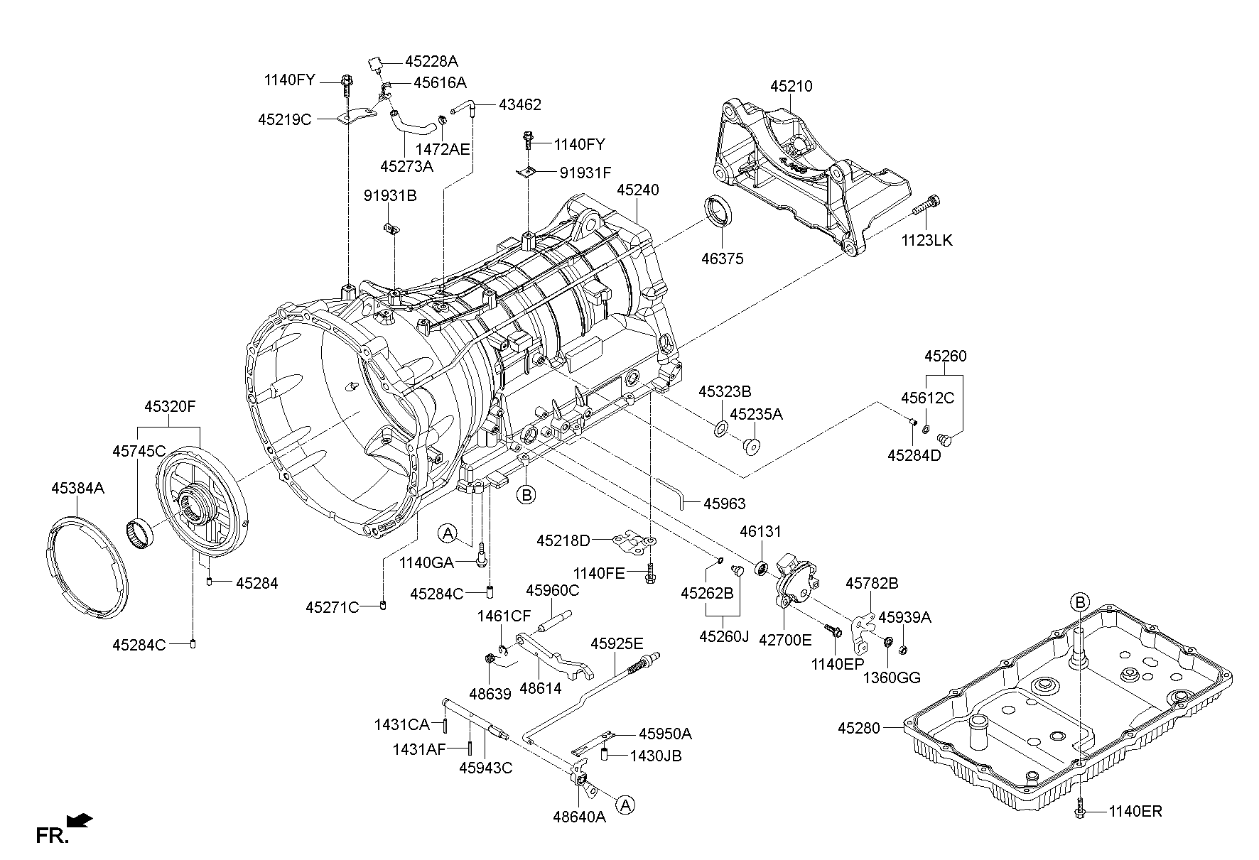 Auto Transmission Housing