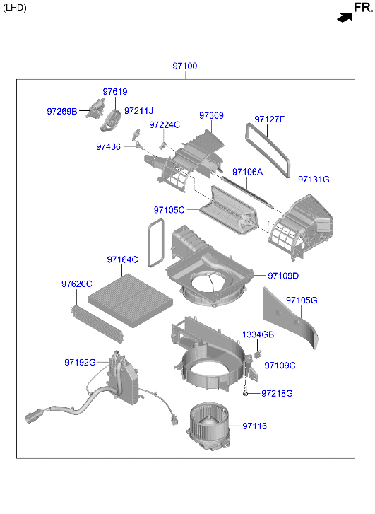 Heater, Blower