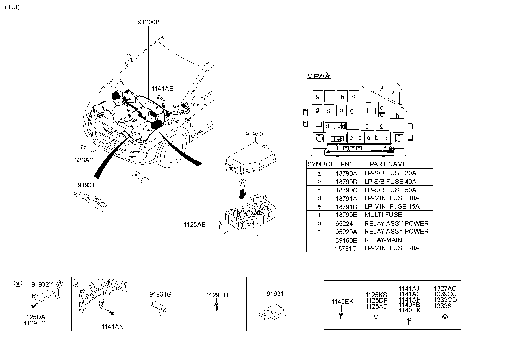 Front Wiring