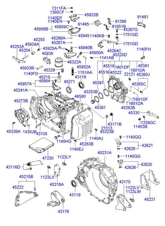 Auto Transmission Case