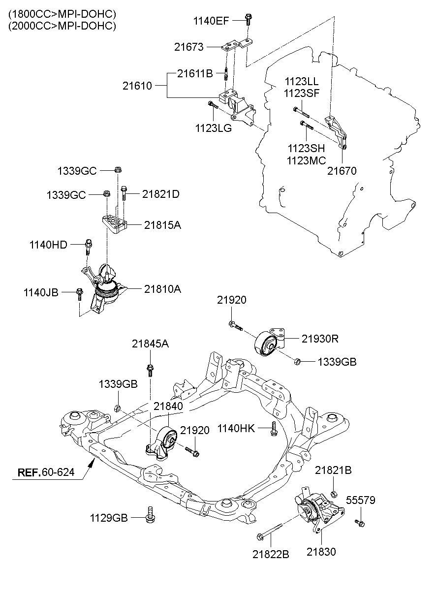 Engine Transaxle Mounting