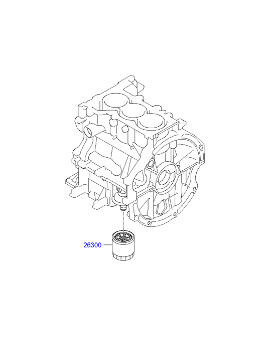 Front Case Oil Filter