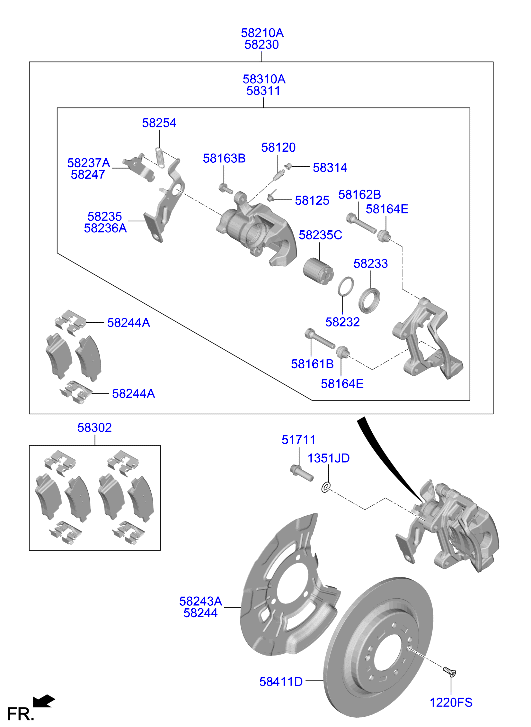 Rear Wheel Brake