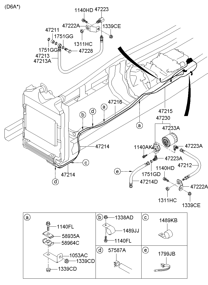 Transmission Cooling Lines