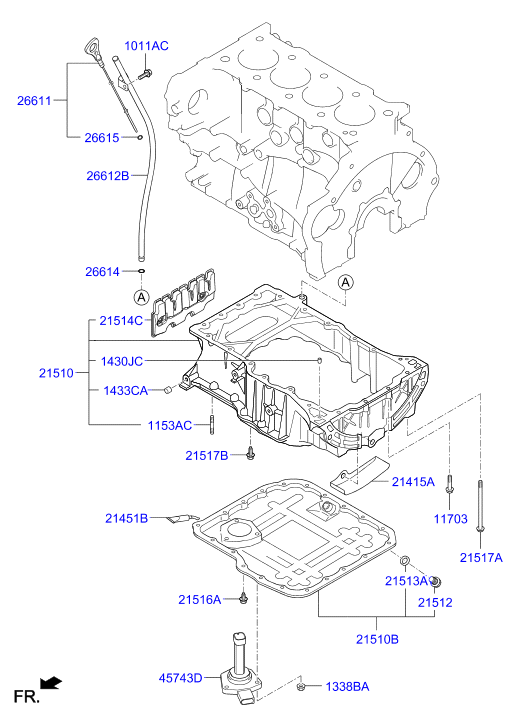 Belt Cover Oil Pan