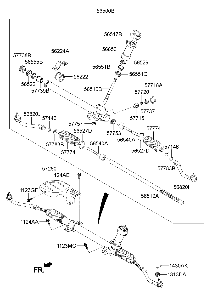 Power Steering Gear Box