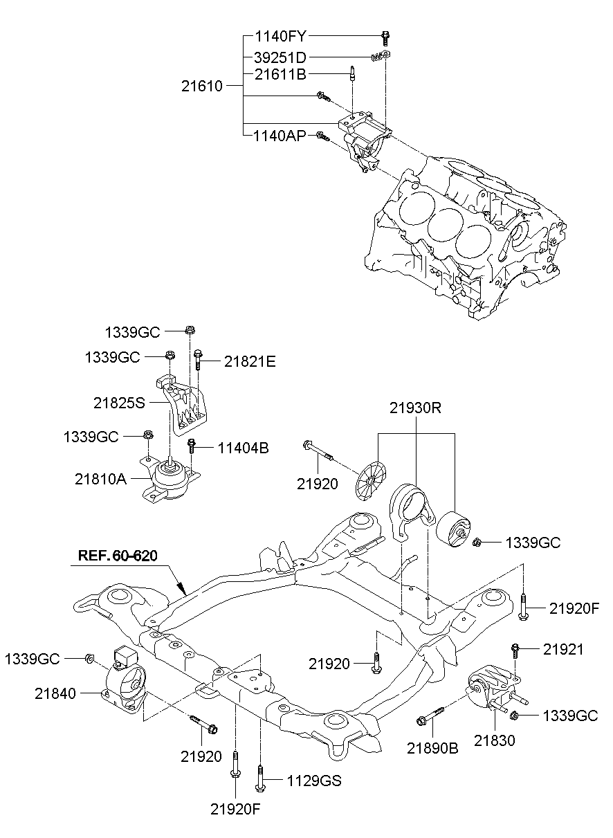 Engine Transaxle Mounting