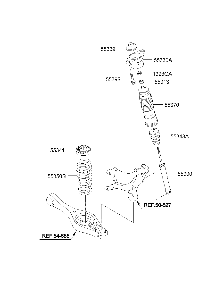 Rear Spring & Strut