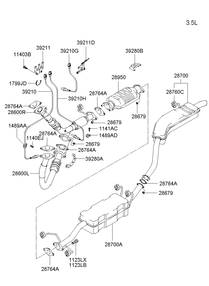 Muffler, Exhaust Pipe