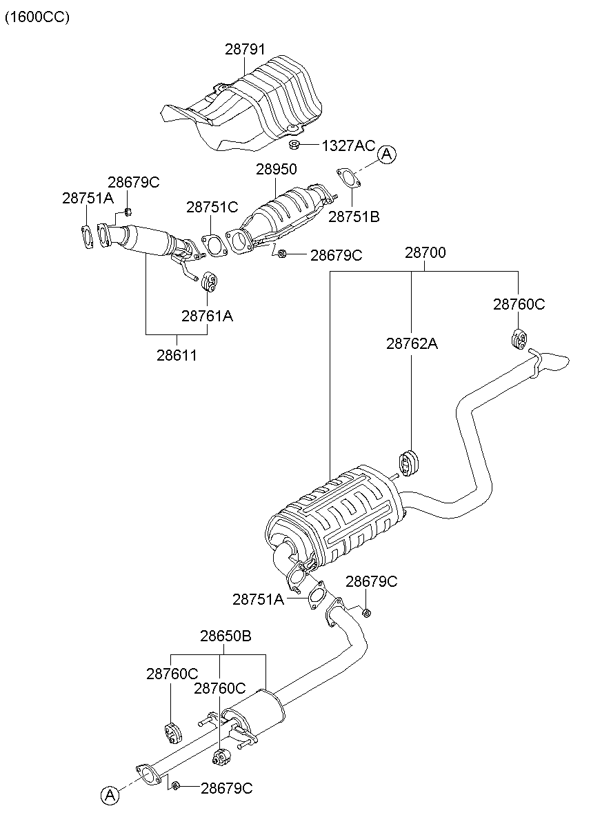 Muffler, Exhaust Pipe