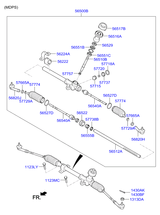Power Steering Gear Box