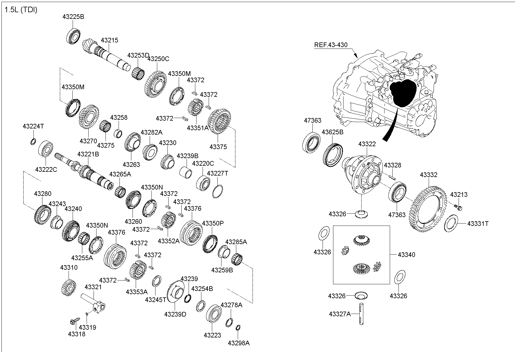 Transaxle Gear