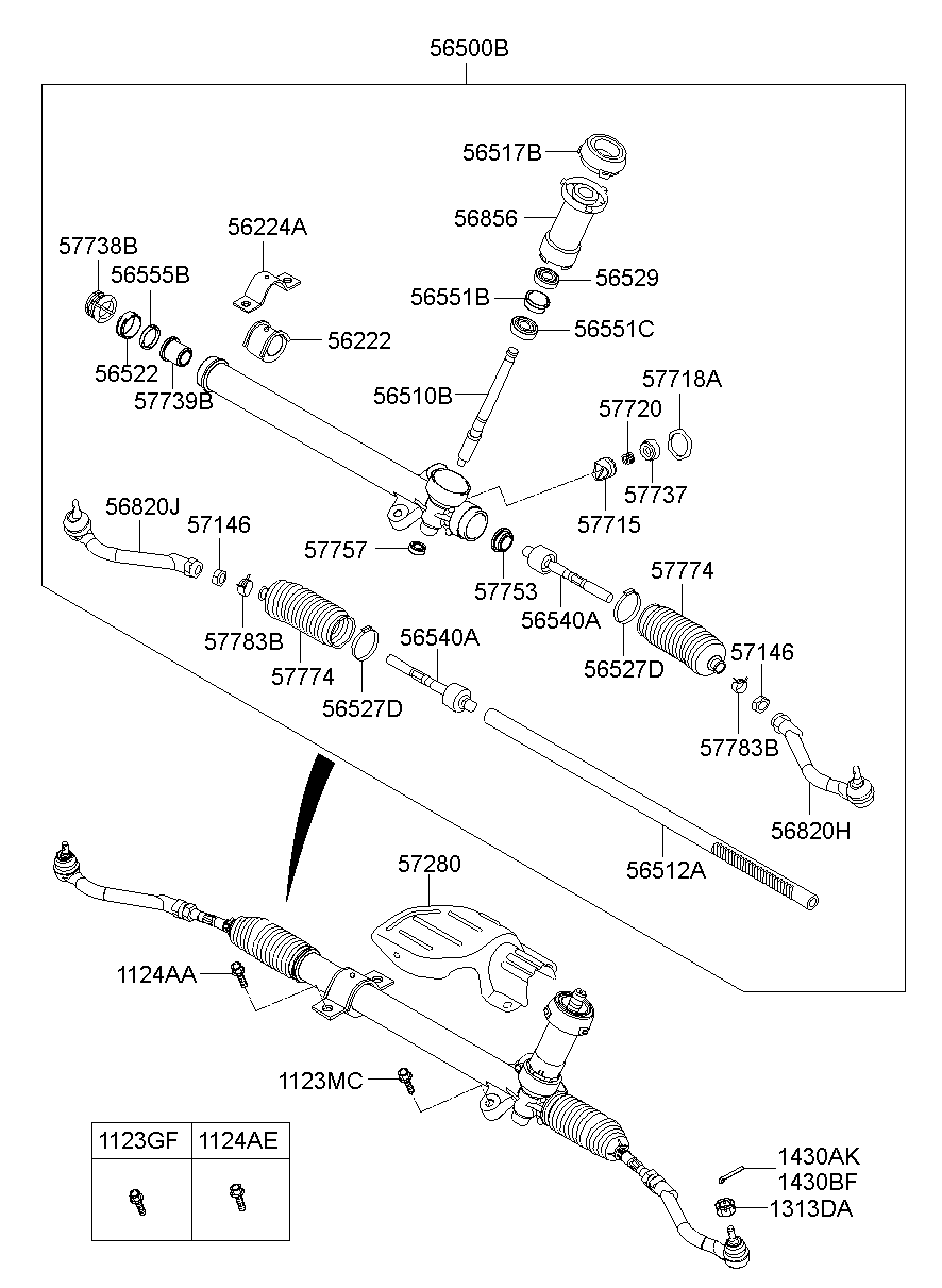 Power Steering Gear Box