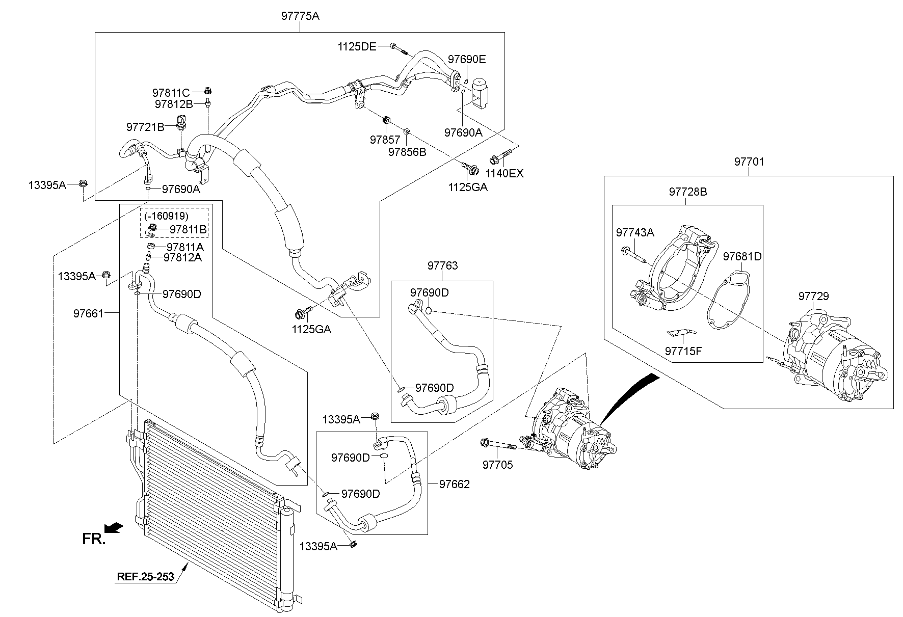 Aircon System Cooler Line