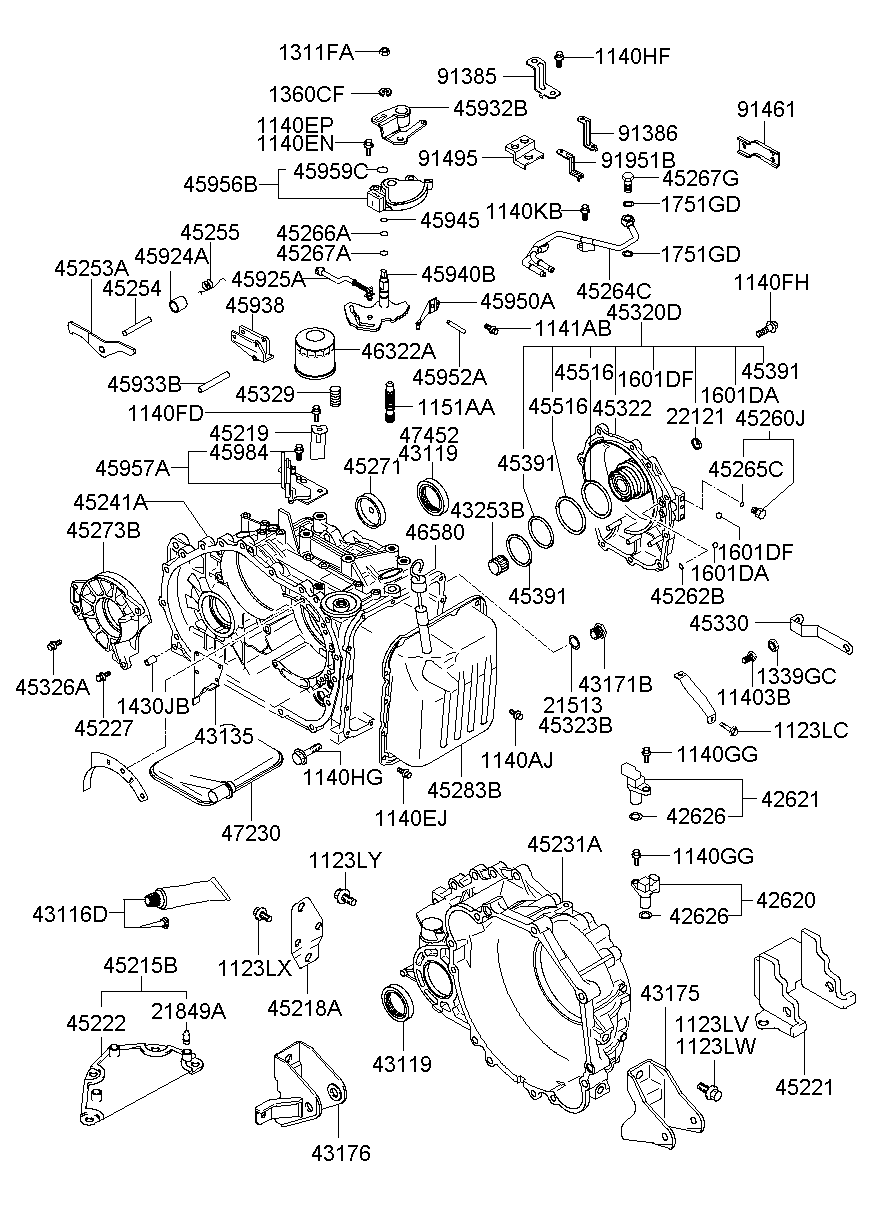 Auto Transmission Case
