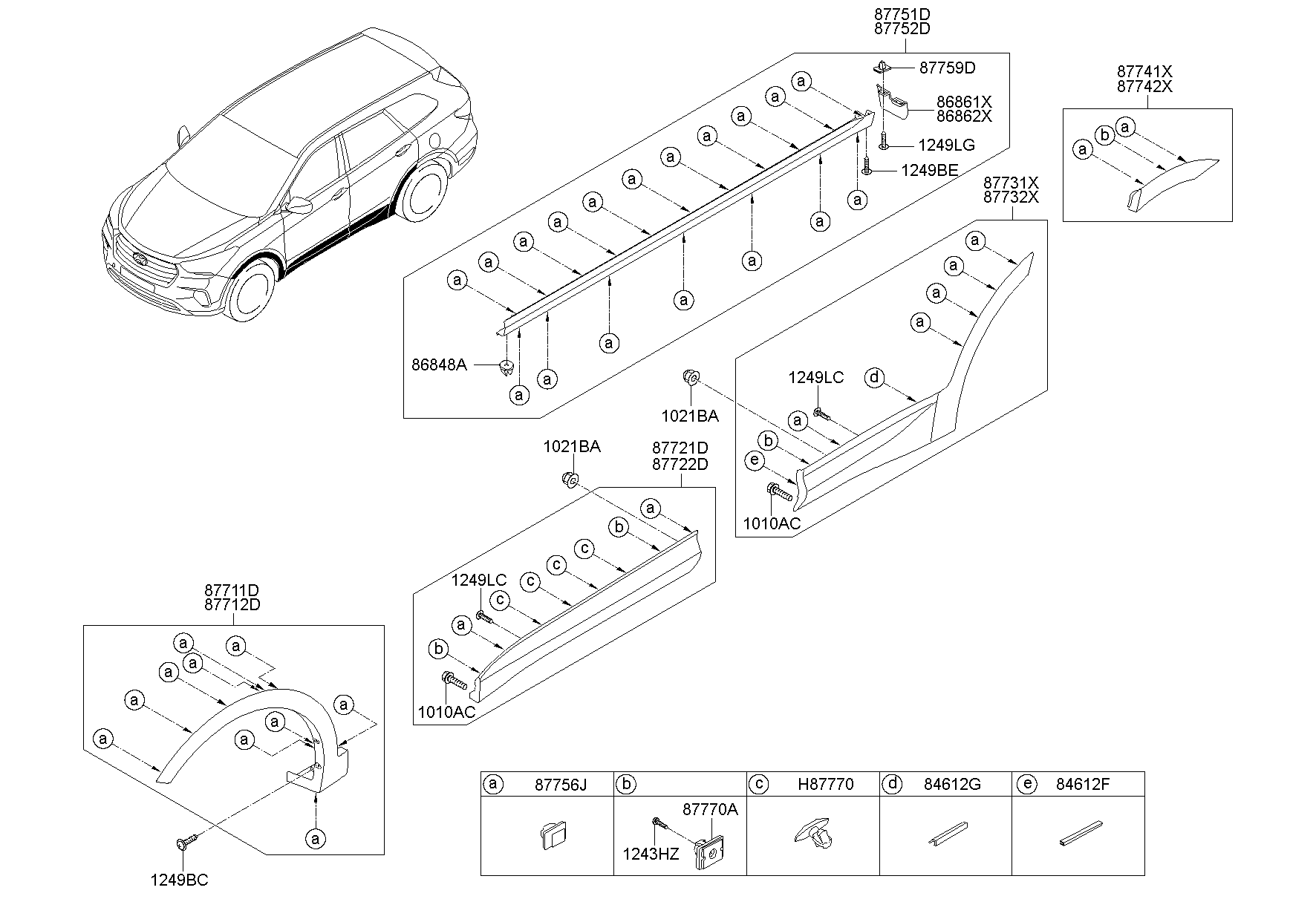 Body Side Moulding