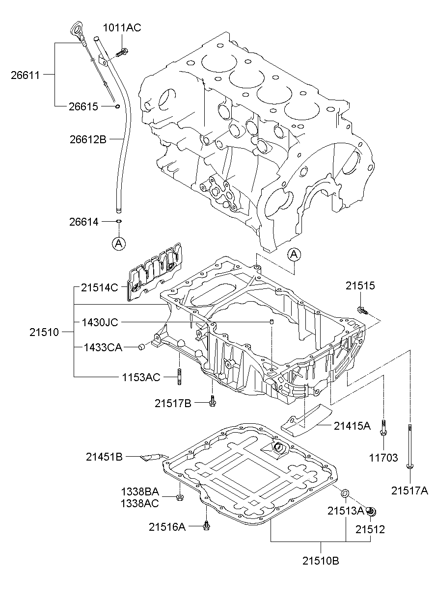 Belt Cover Oil Pan