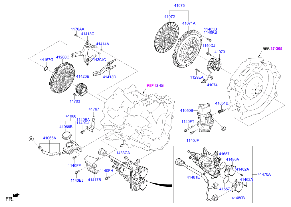 Clutch & Release Fork