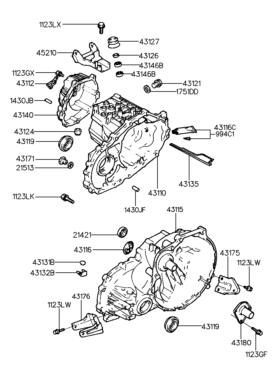 Transaxle Case
