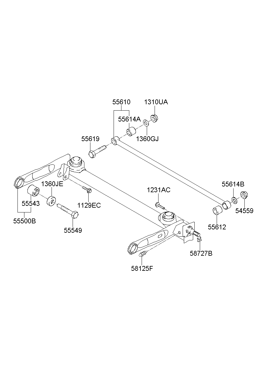 Rear Suspension Control Arm