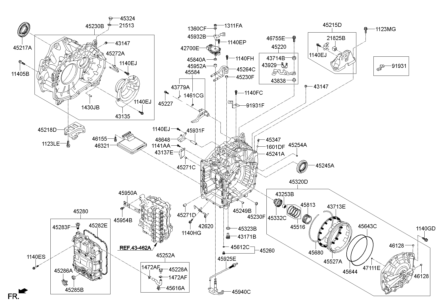 Auto Transmission Case