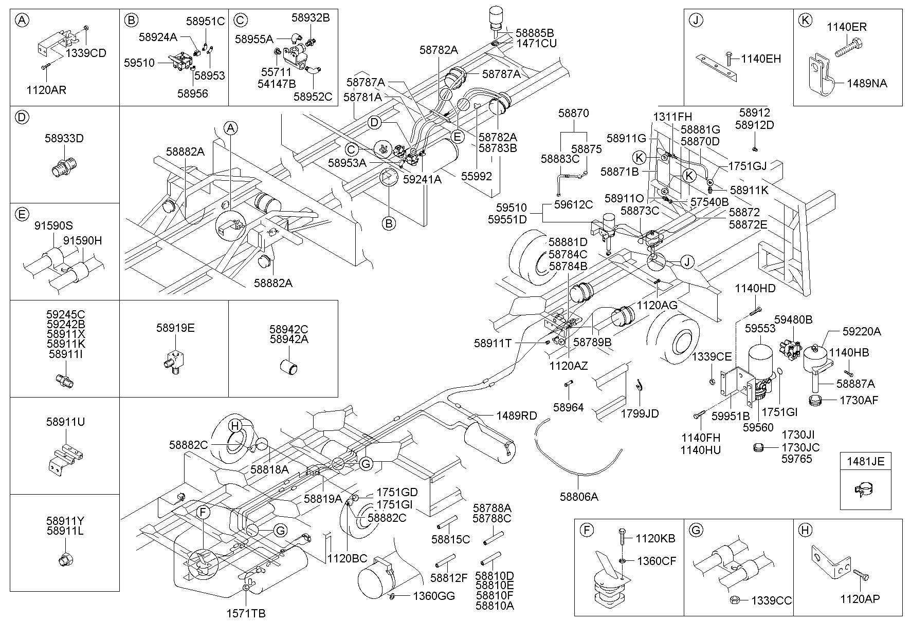 Brake Tube Line