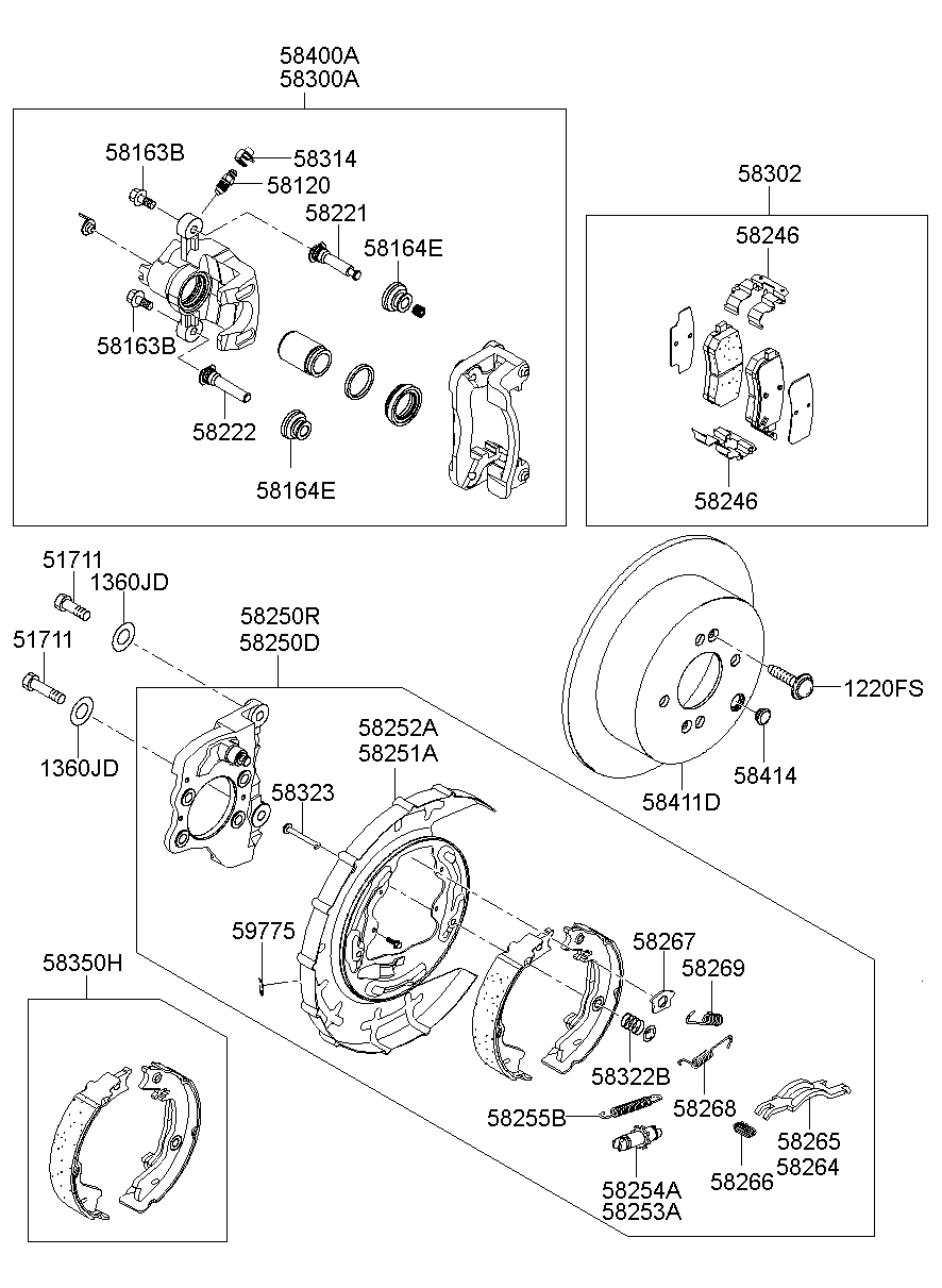 Rear Wheel Brake