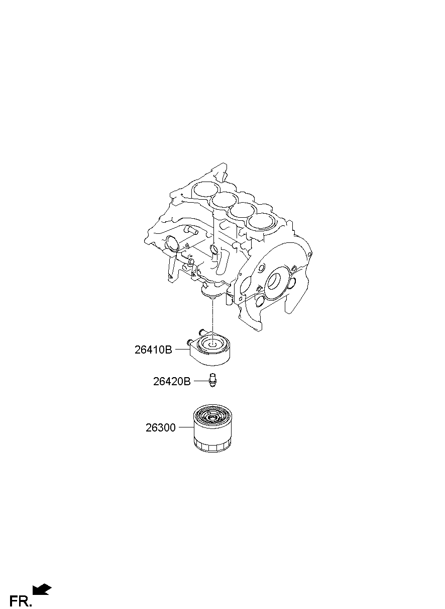 Front Case Oil Filter