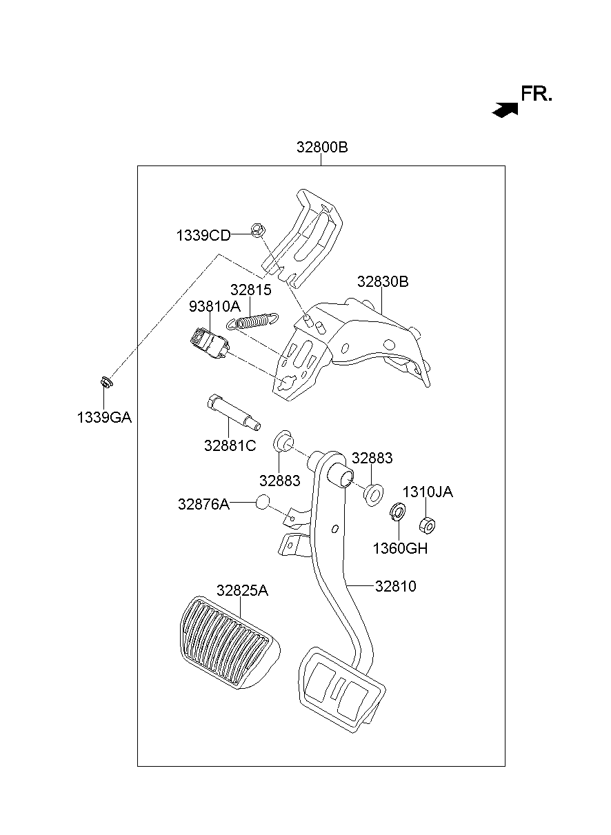 Brake & Clutch Pedal