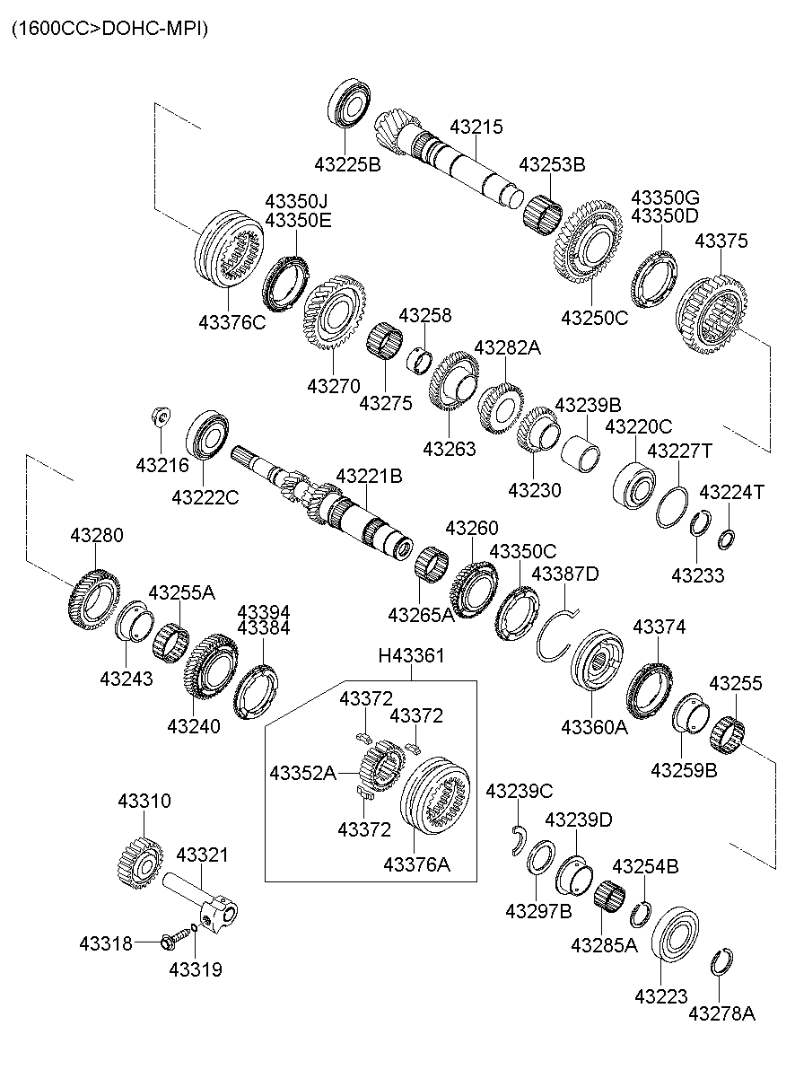 Transaxle Gear