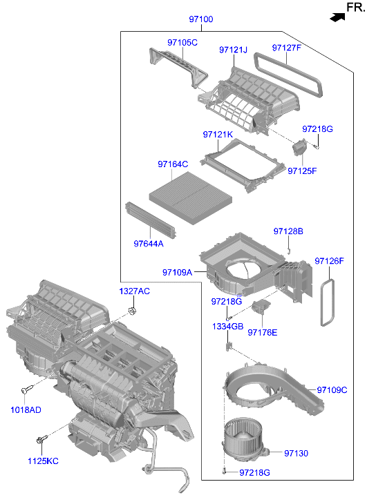 Heater, Blower