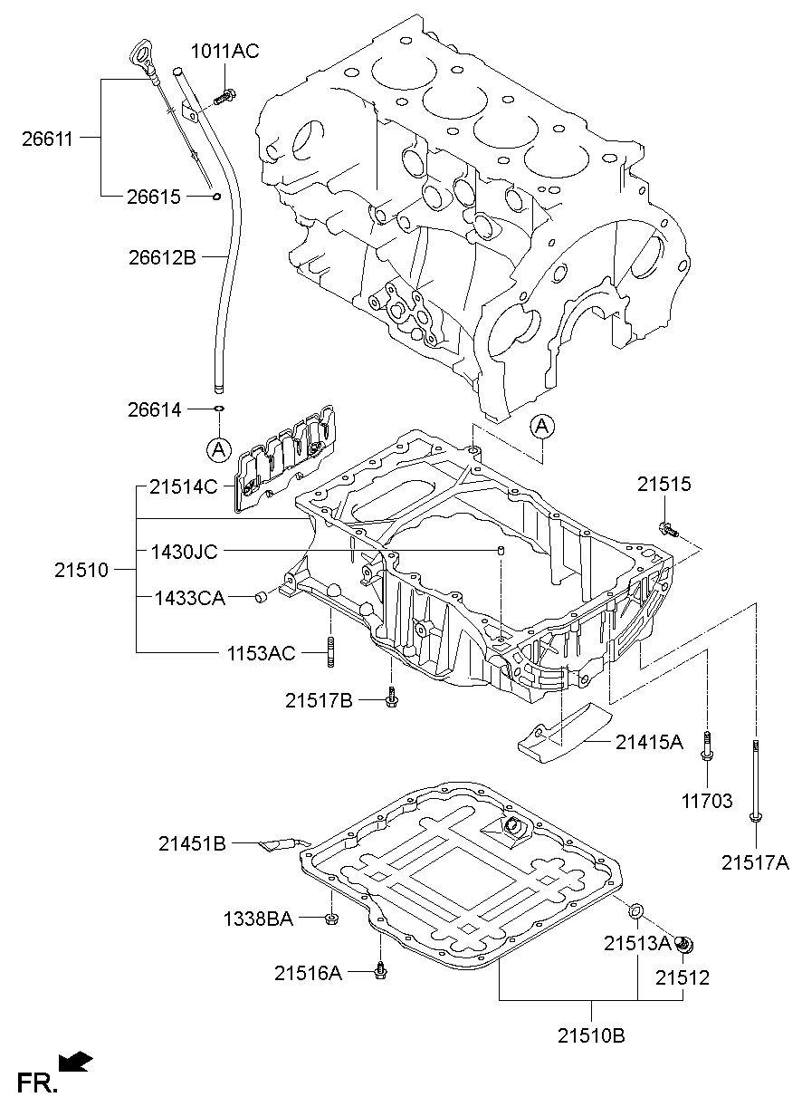 Belt Cover Oil Pan