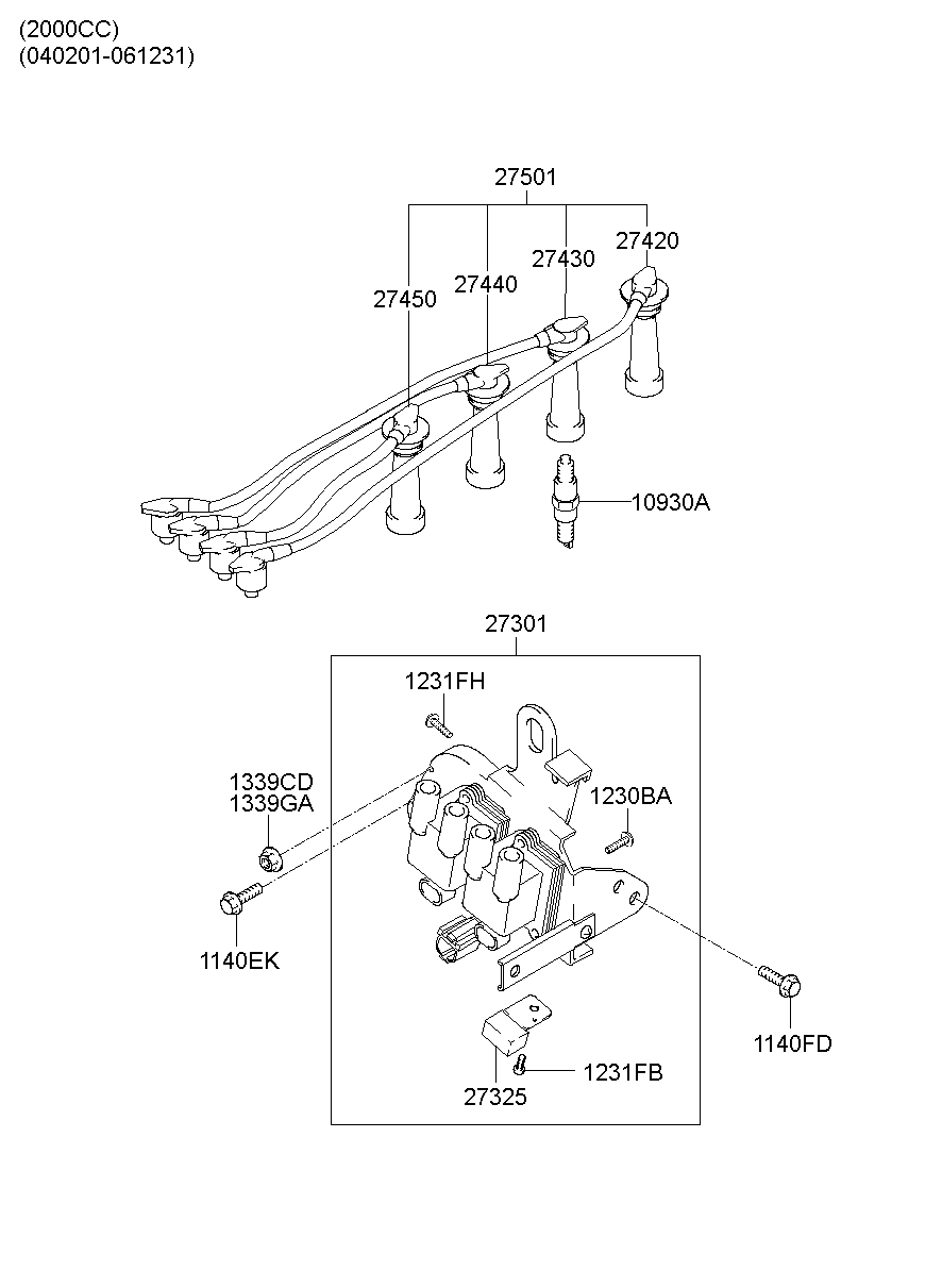 Spark Plug, Cable