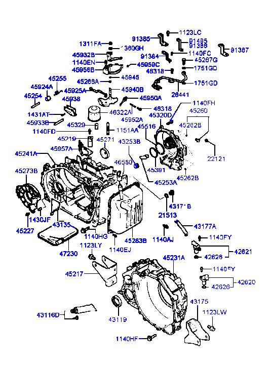 Auto Transmission Case