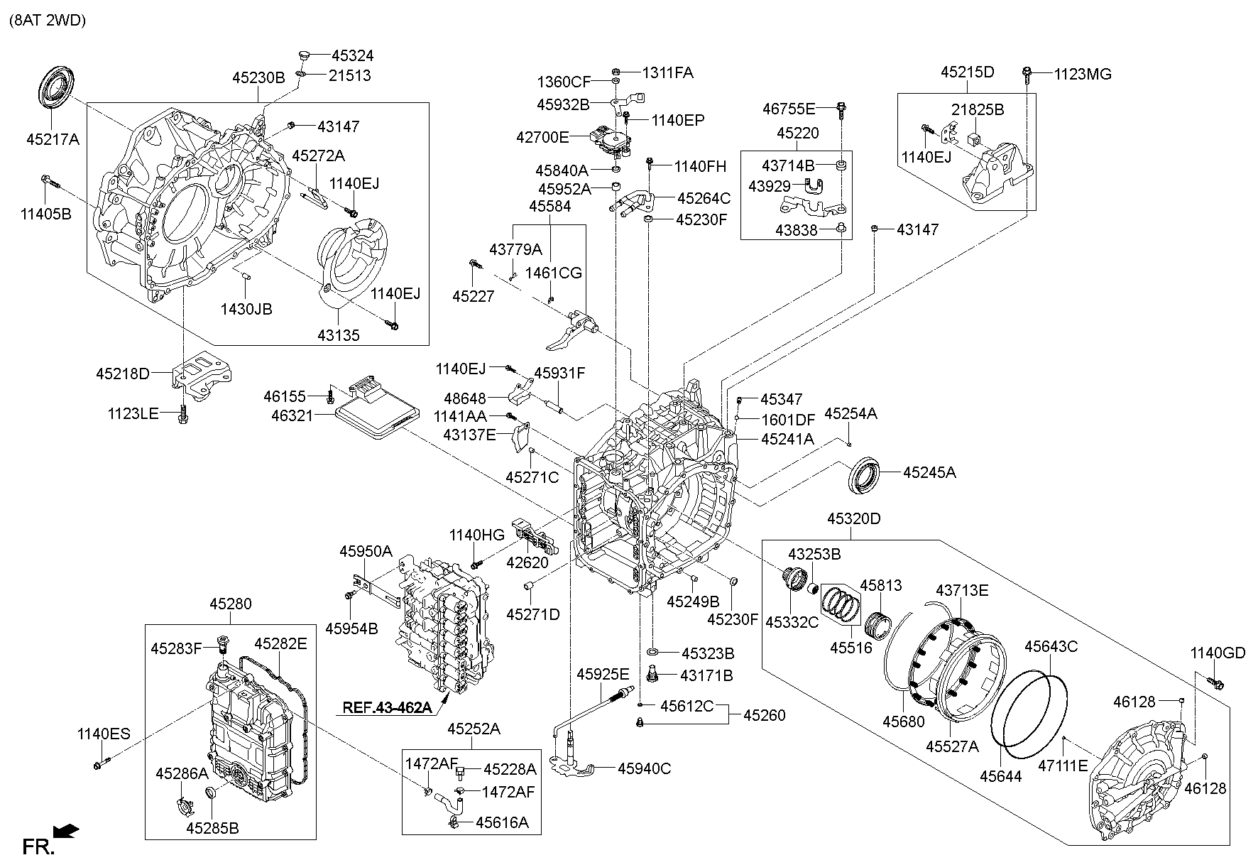 Auto Transmission Case