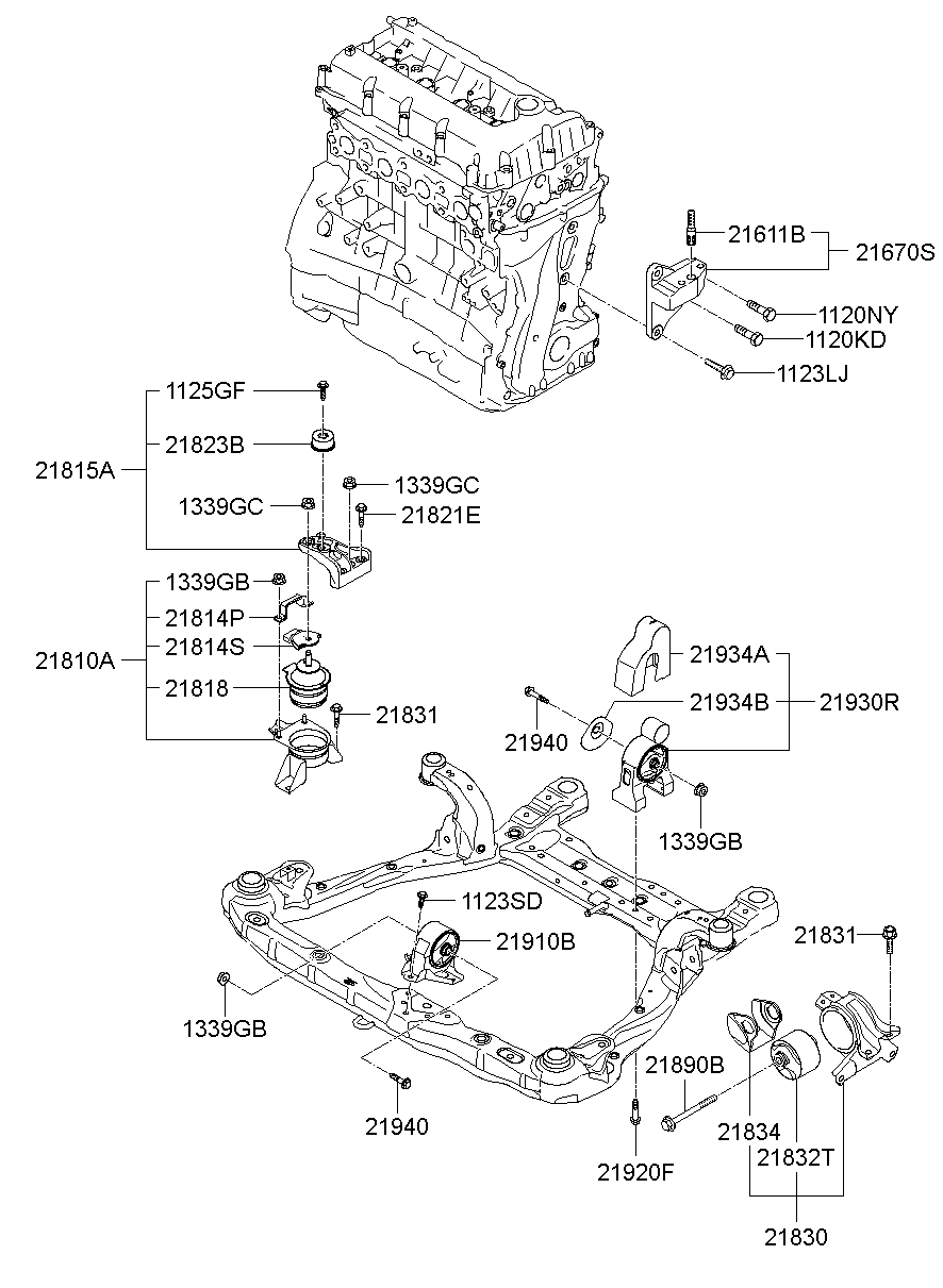 Engine Transaxle Mounting