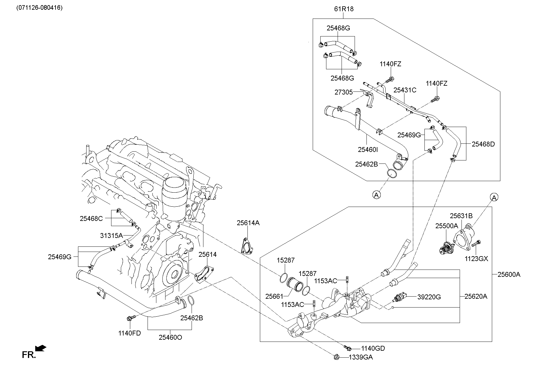 Coolant Pipe & Hose