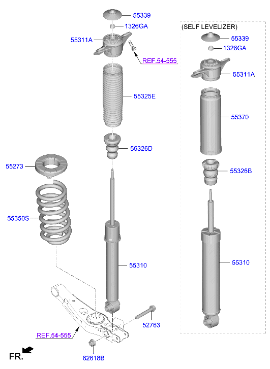 Rear Spring & Strut