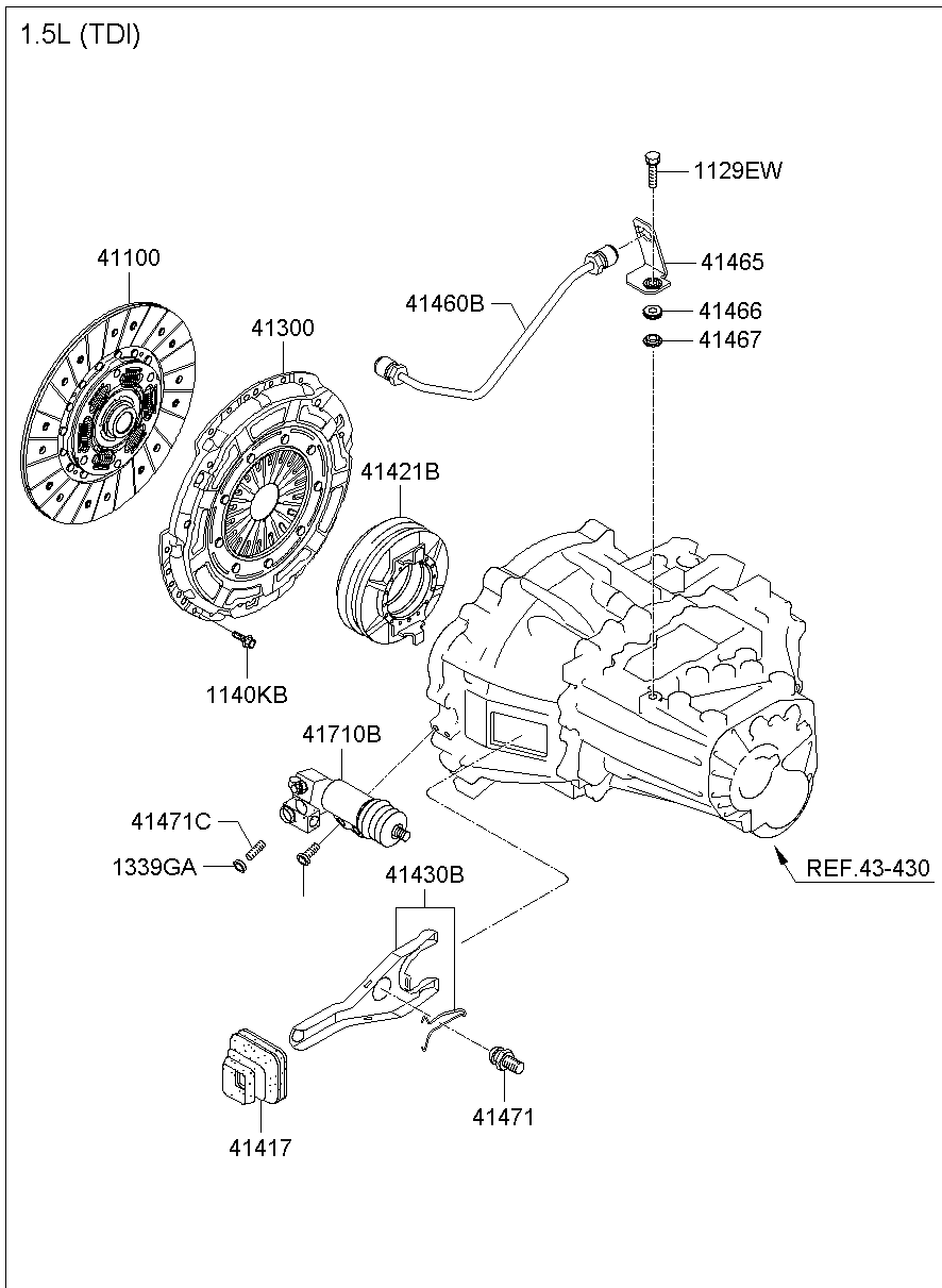 Clutch & Release Fork